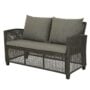Alicante Seating Set – Black – 4 Piece